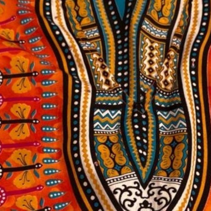Vestido ajustable con motivos Colombianos