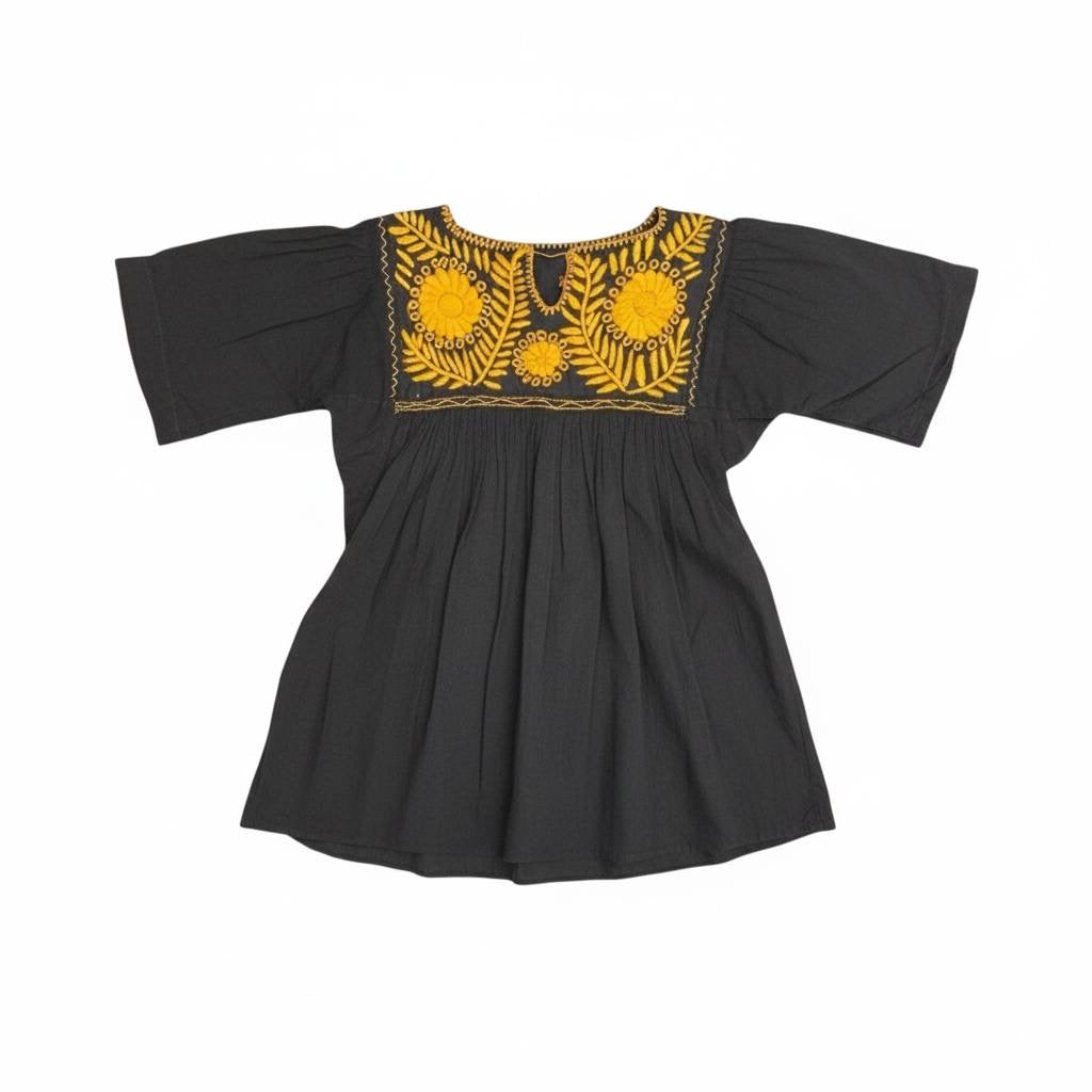 Blusa artesanal bordada
