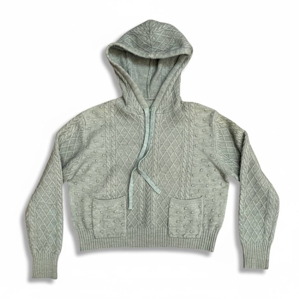 Sudadera tejida tipo suéter