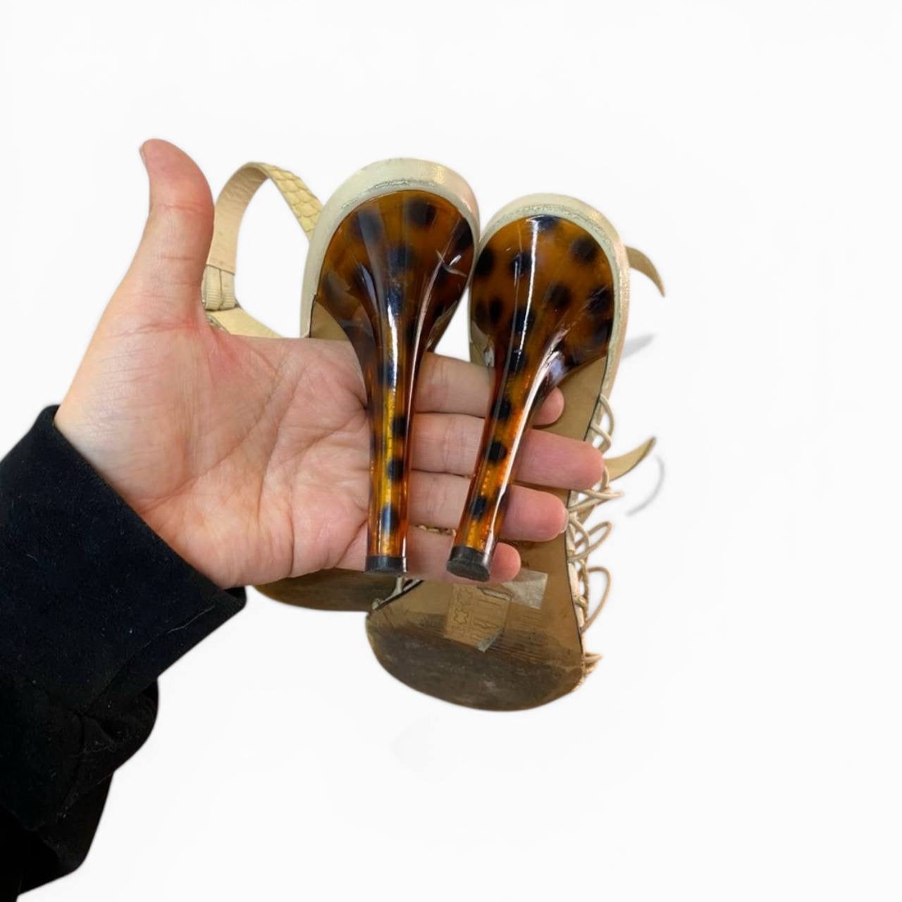 Sandalias de tacón Versace