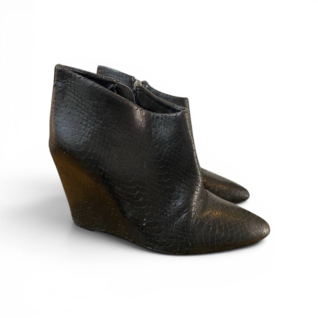 Botines de piel