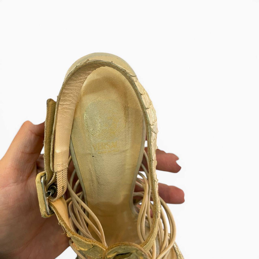 Sandalias de tacón Versace