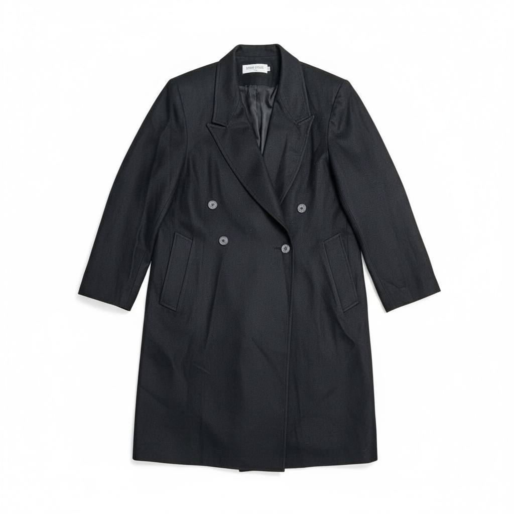Abrigo vintage negro