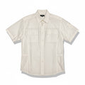 Camisa de algodón con cinta palmita