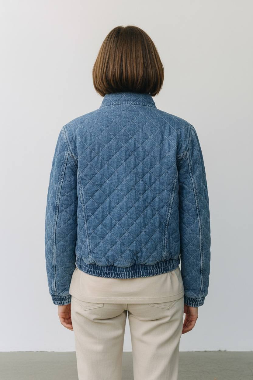 Bomber jacket de mezclilla