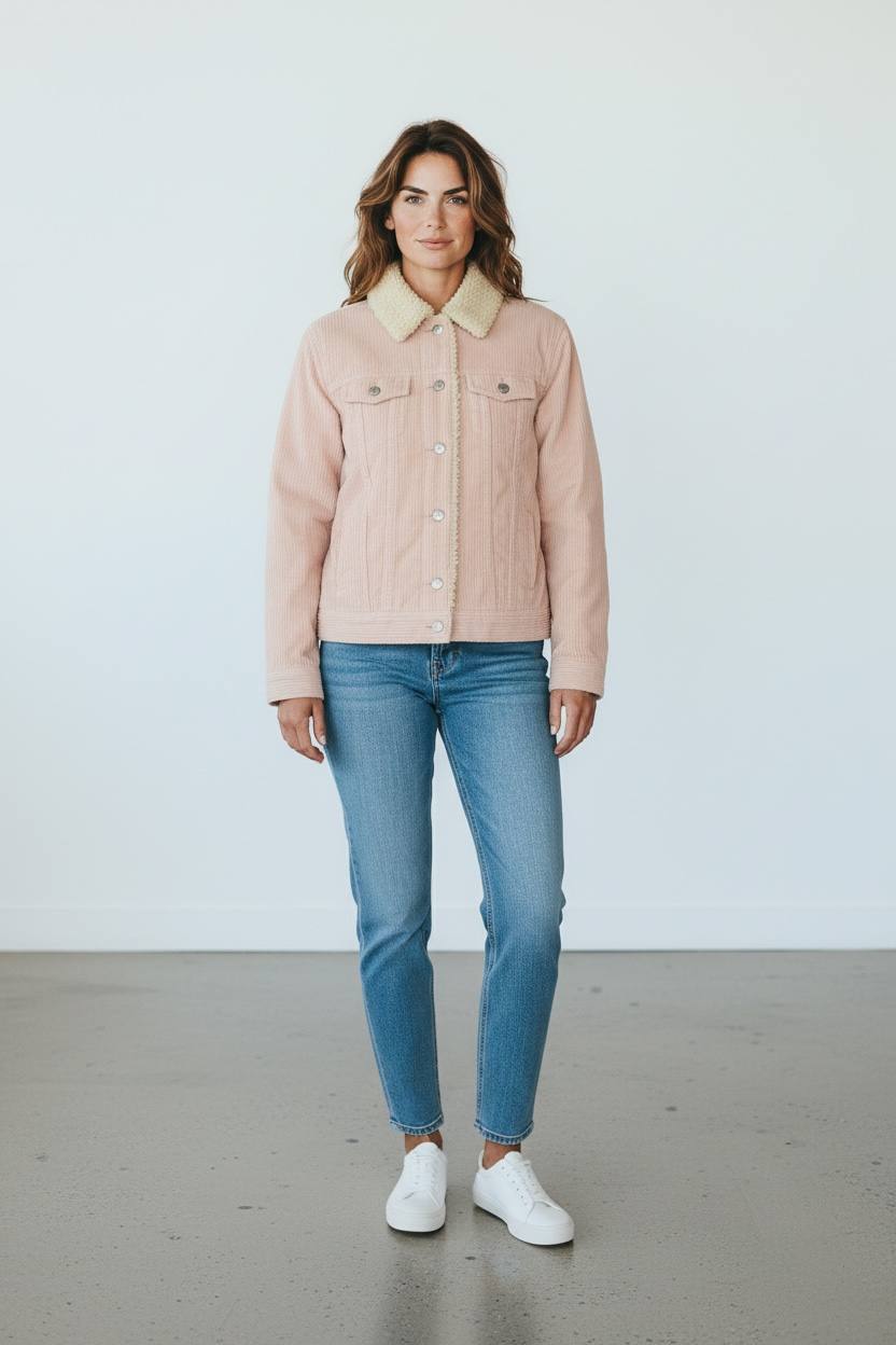 Chamarra con borrega Old Navy