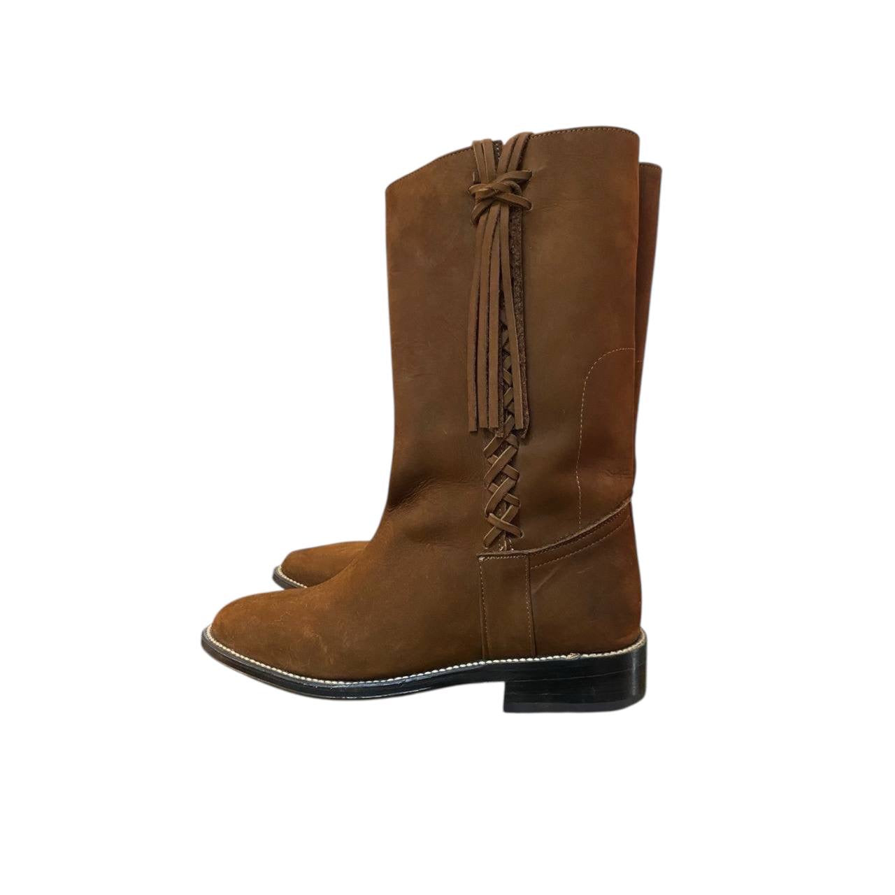 Botas de piel