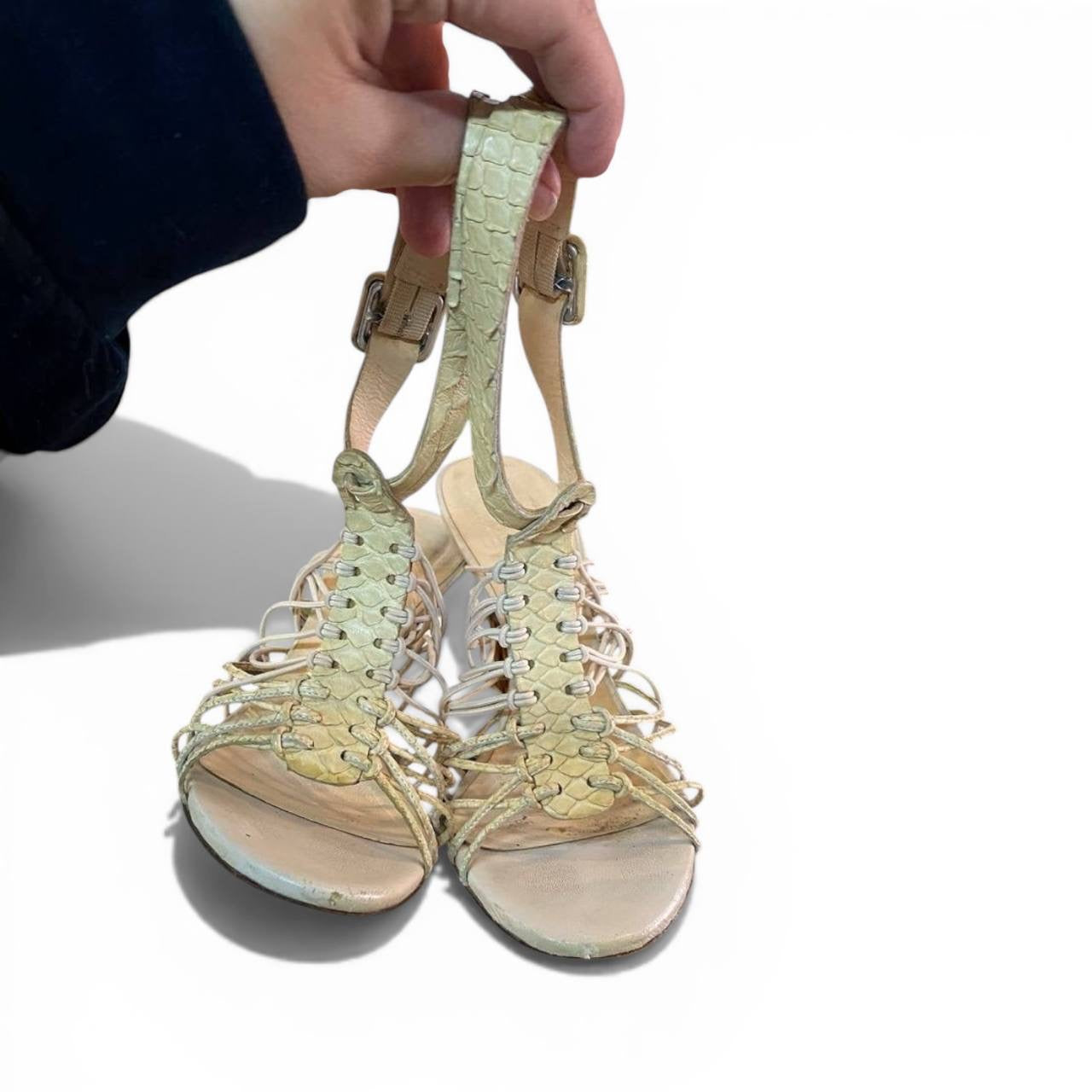 Sandalias de tacón Versace