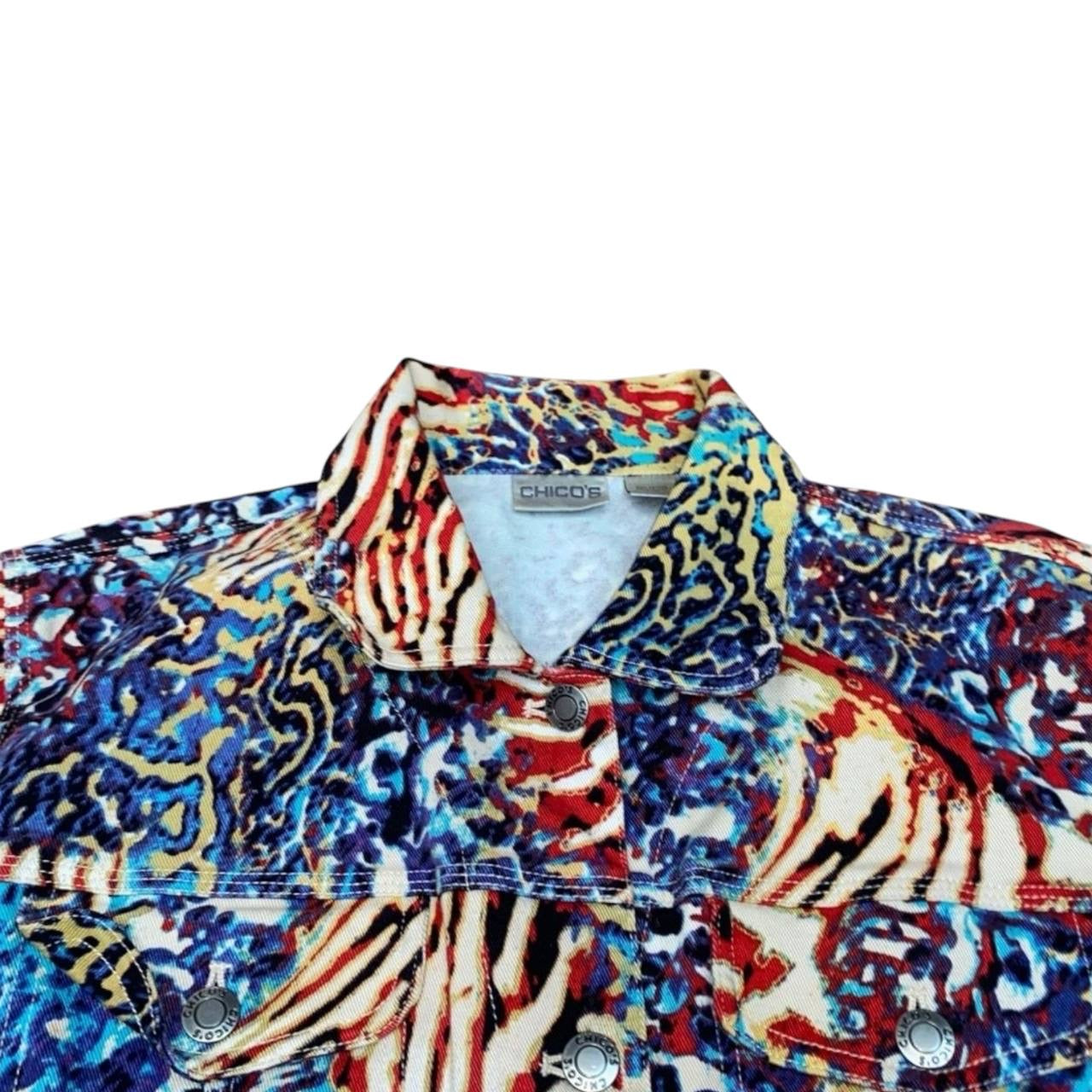 Chaqueta animal print Chico’s