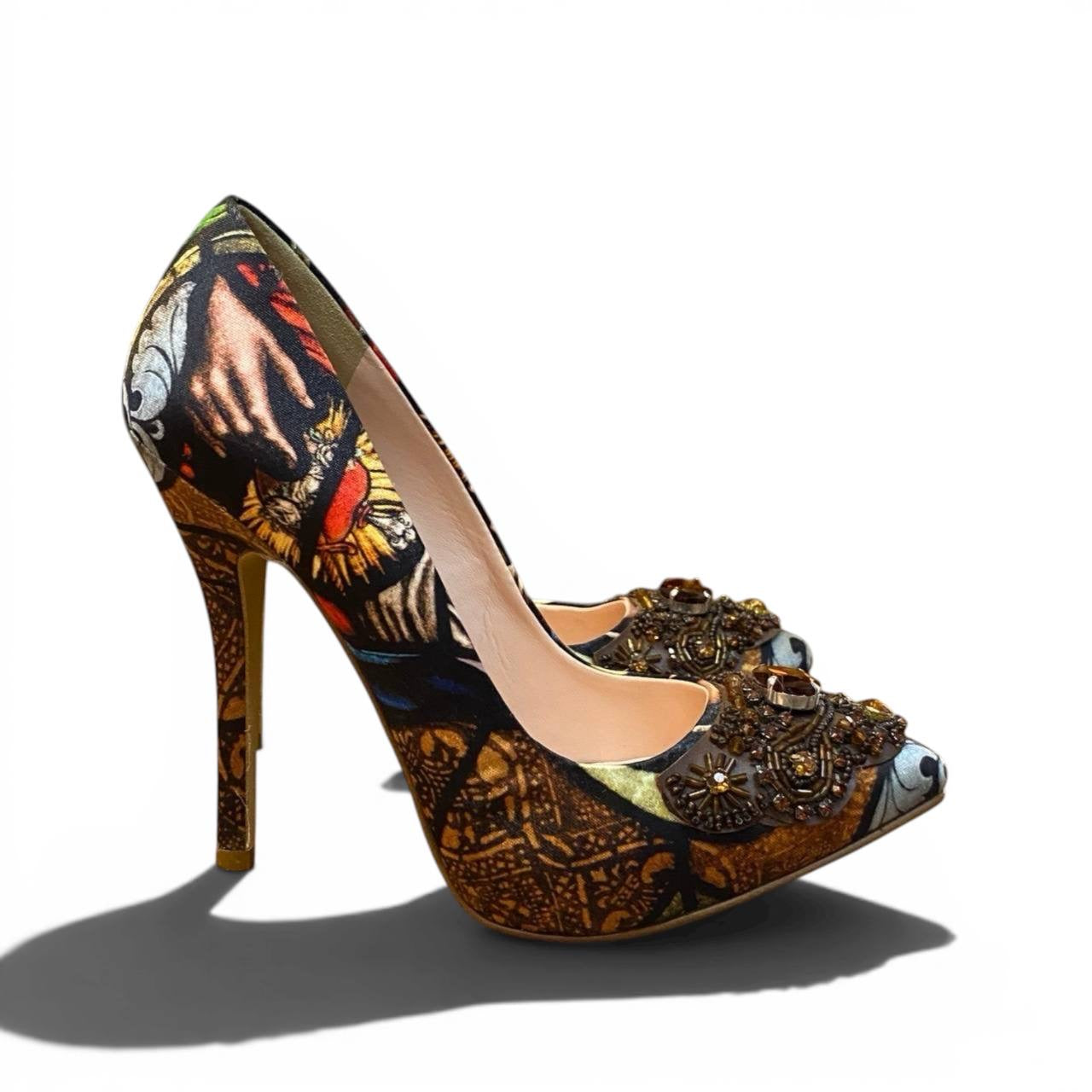 Zapatillas con pedrería Andrea