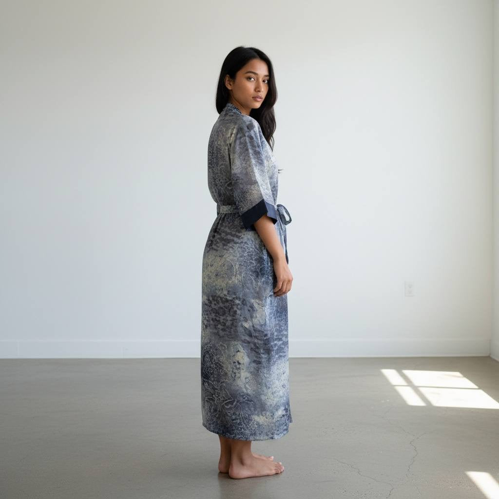 Bata tipo kimono
