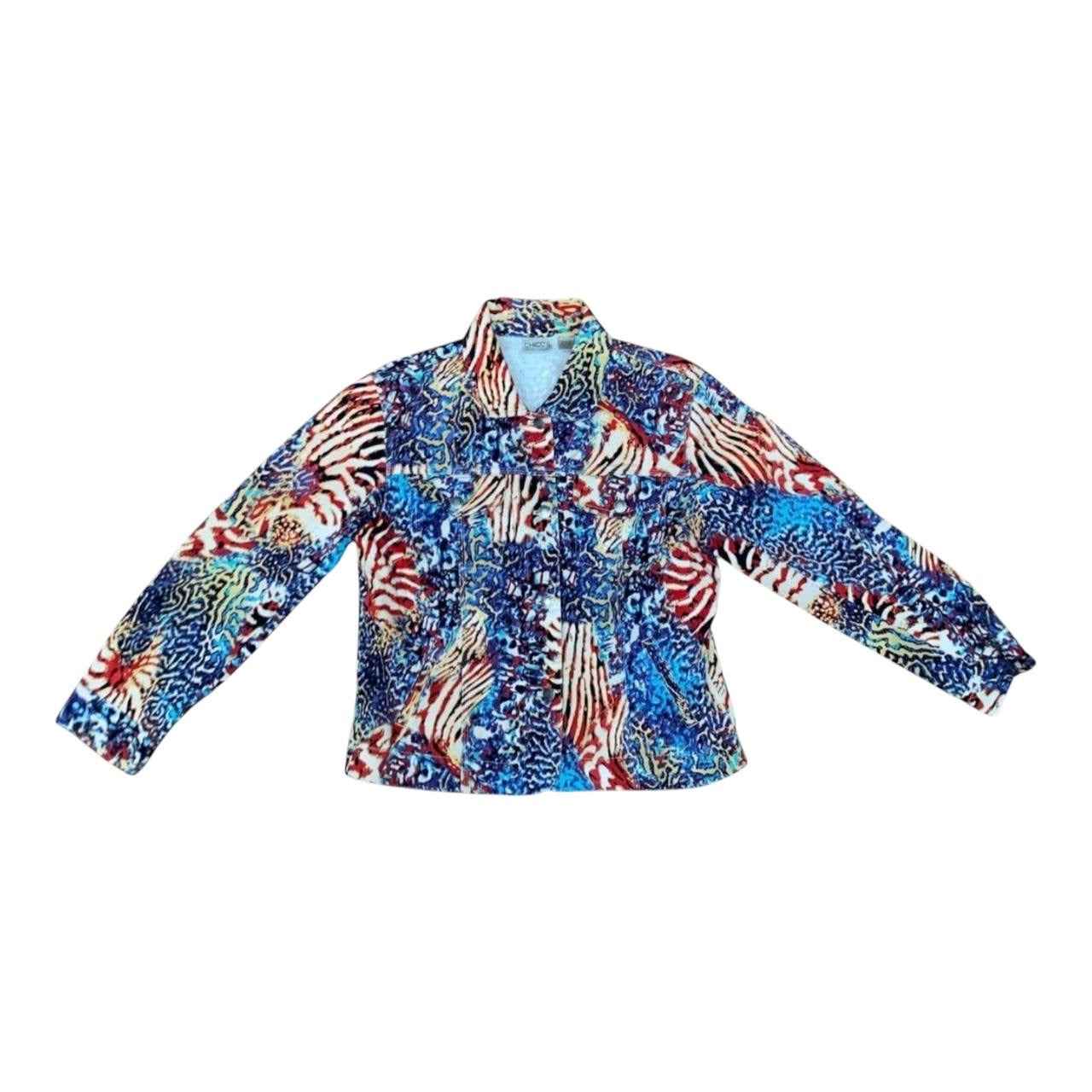 Chaqueta animal print Chico’s