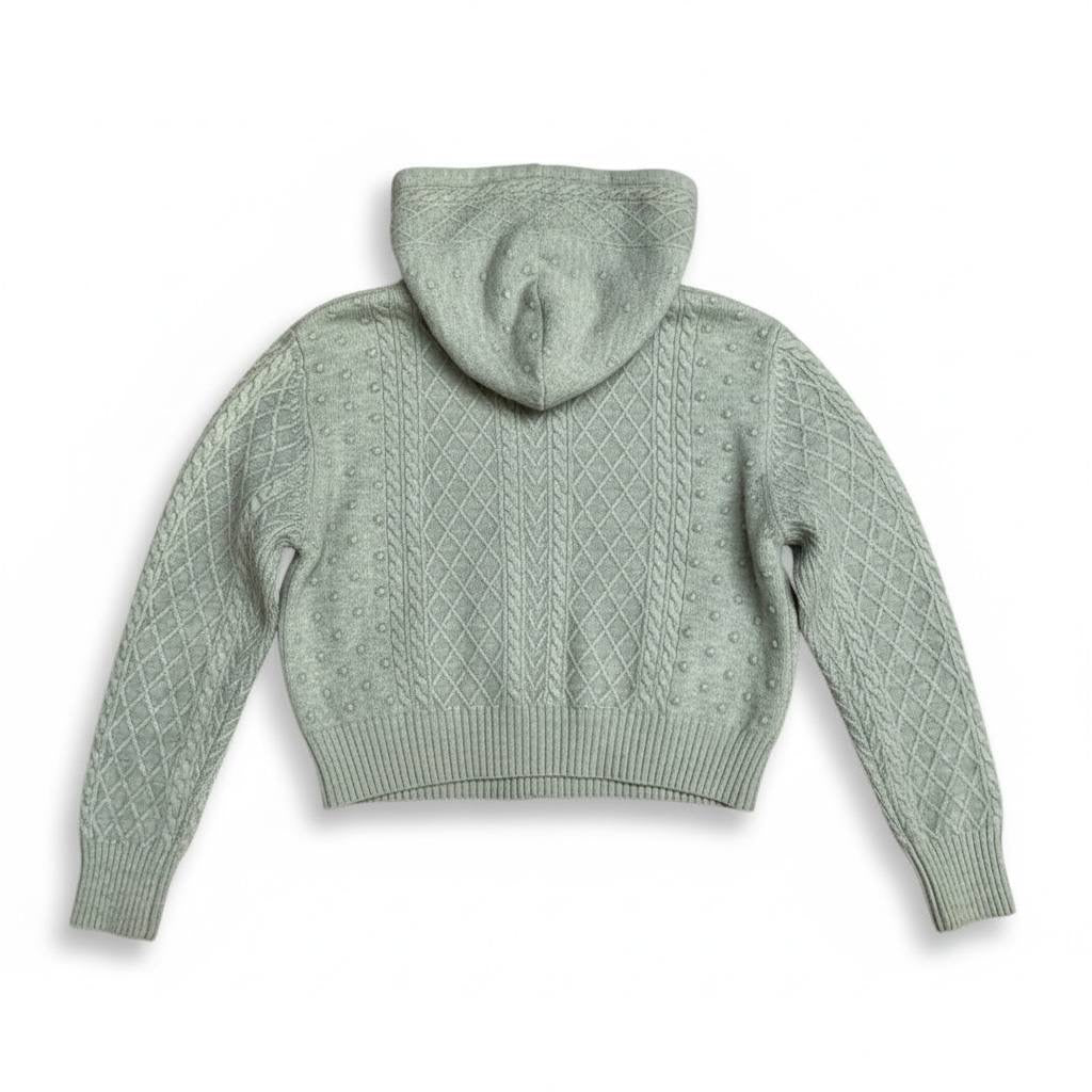 Sudadera tejida tipo suéter