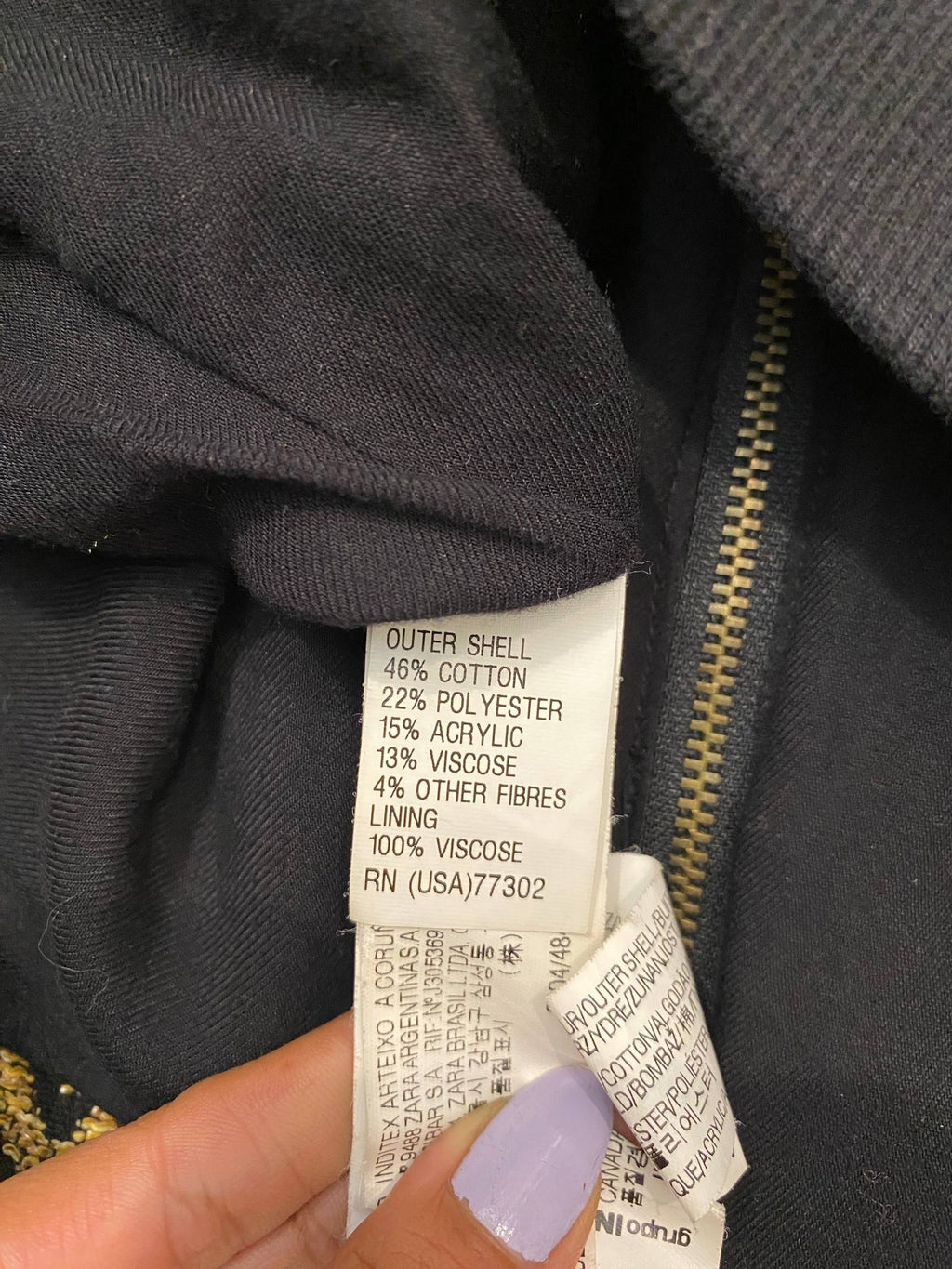 Chaqueta Zara Trafaluc