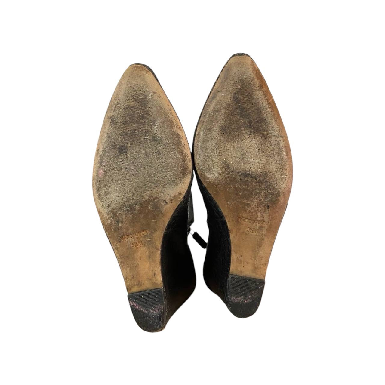 Botines de piel