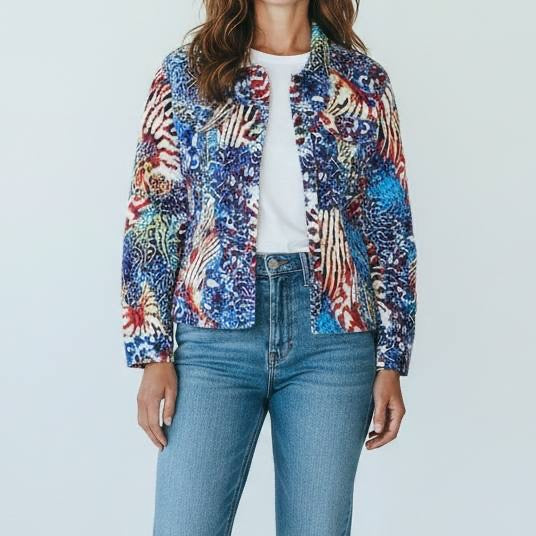 Chaqueta animal print Chico’s