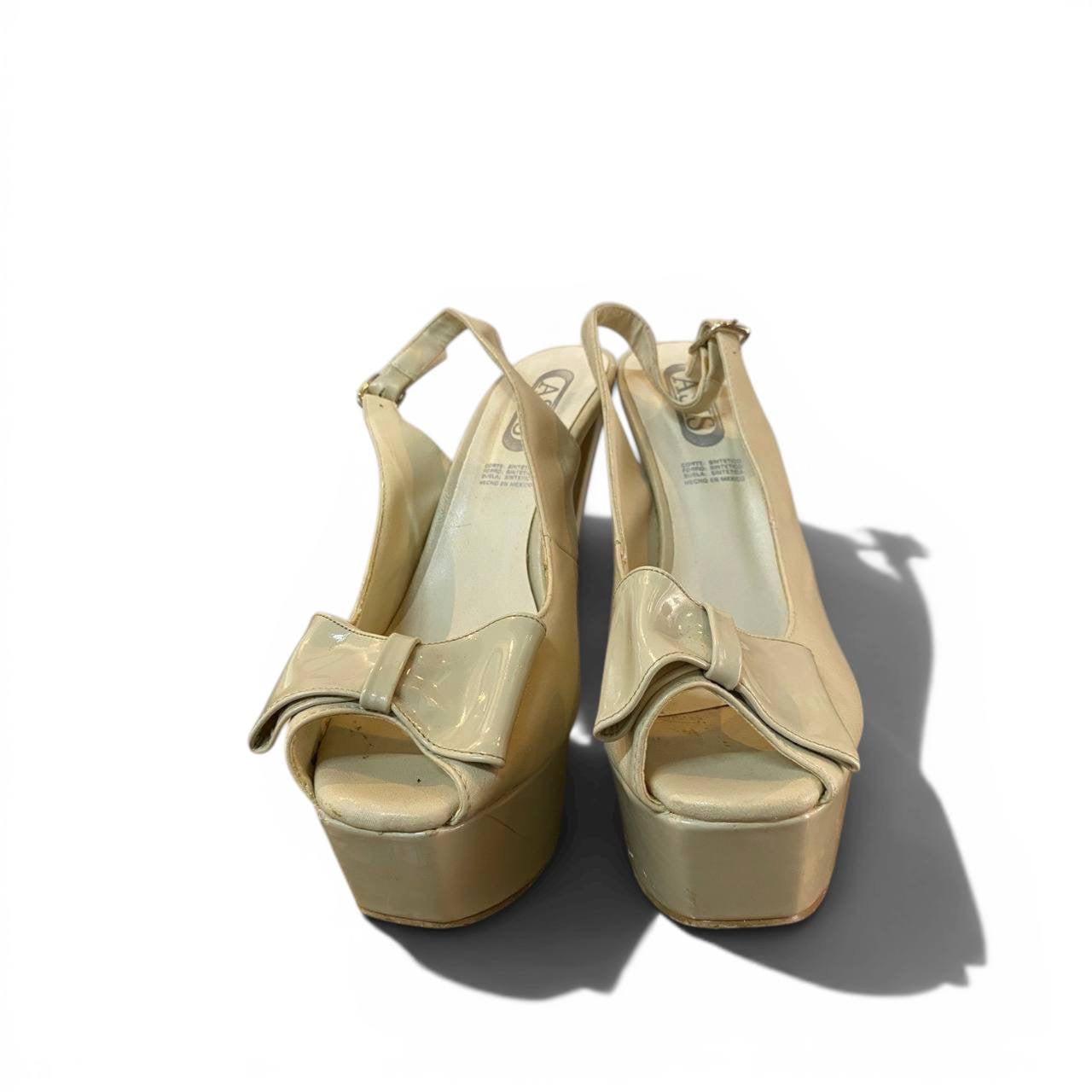 Sandalias de tacón alto con plataforma