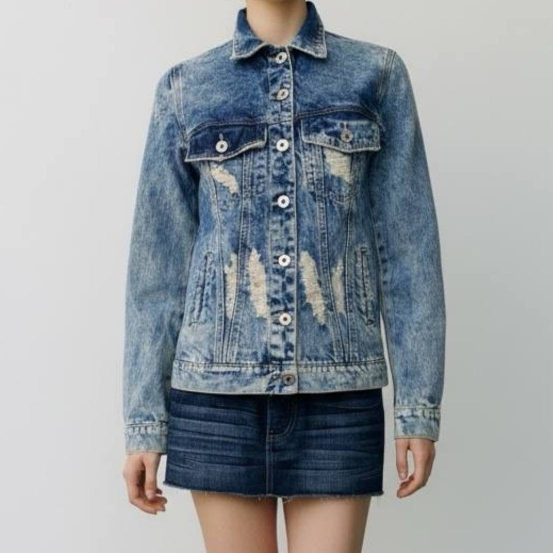 Chaqueta de mezclilla André Badi
