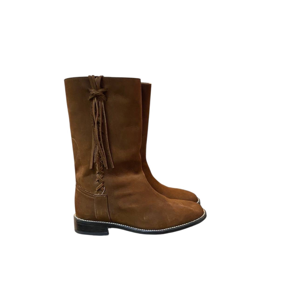Botas de piel