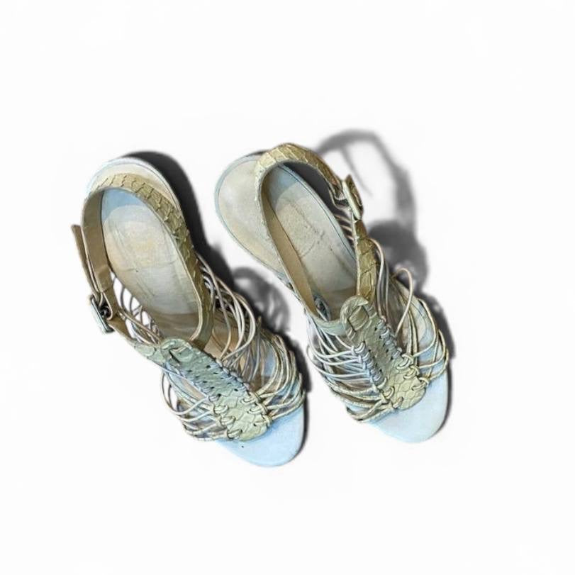 Sandalias de tacón Versace