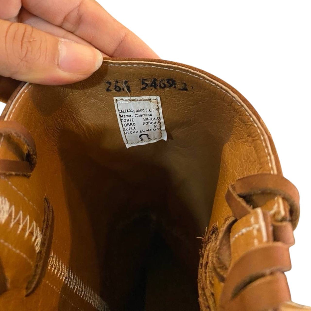 Botas de piel