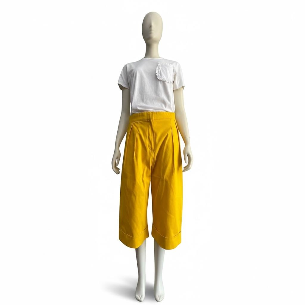 Bermudas amarillas Max Mara