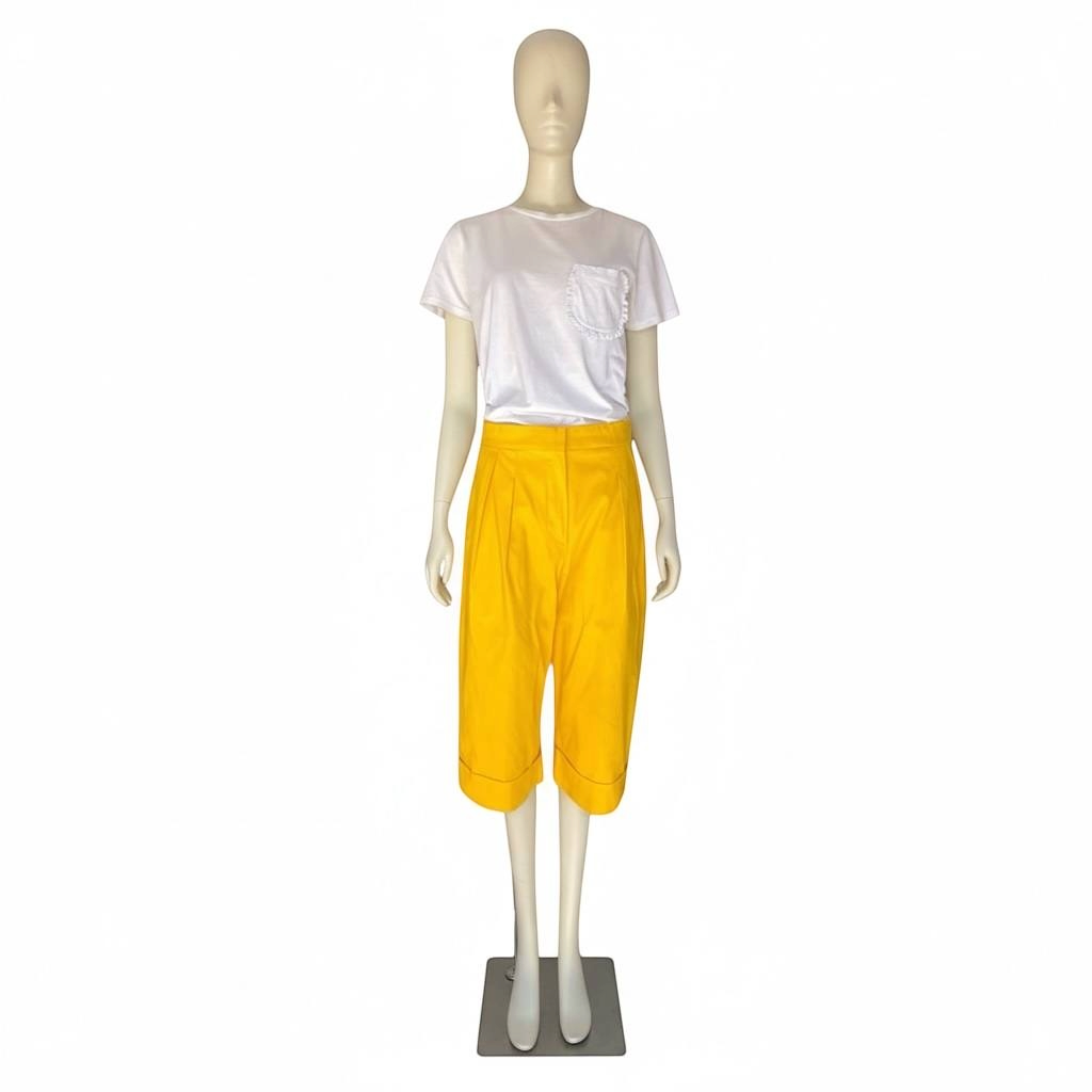 Bermudas amarillas Max Mara