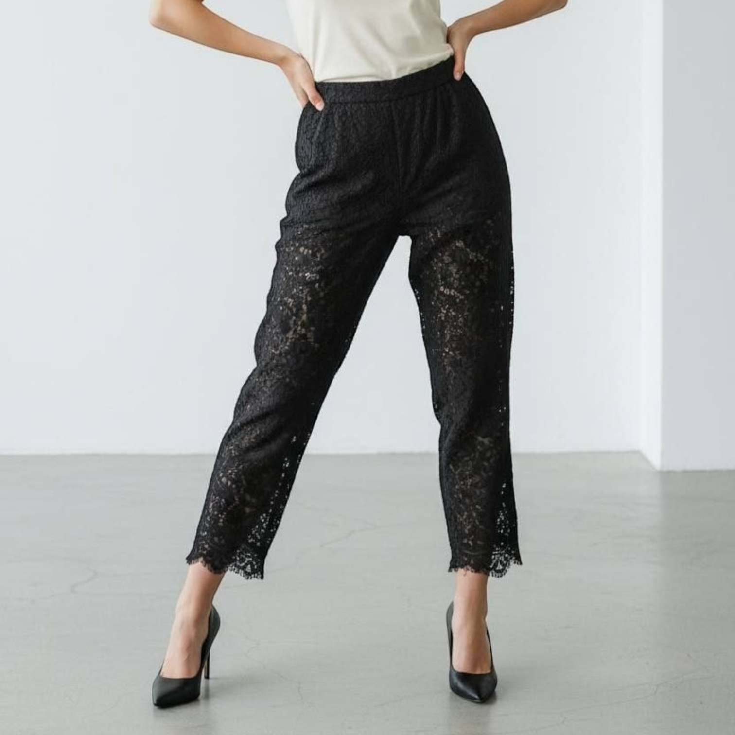 Pantalón de encaje J.Crew