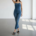 Body Overall de mezclilla delgada
