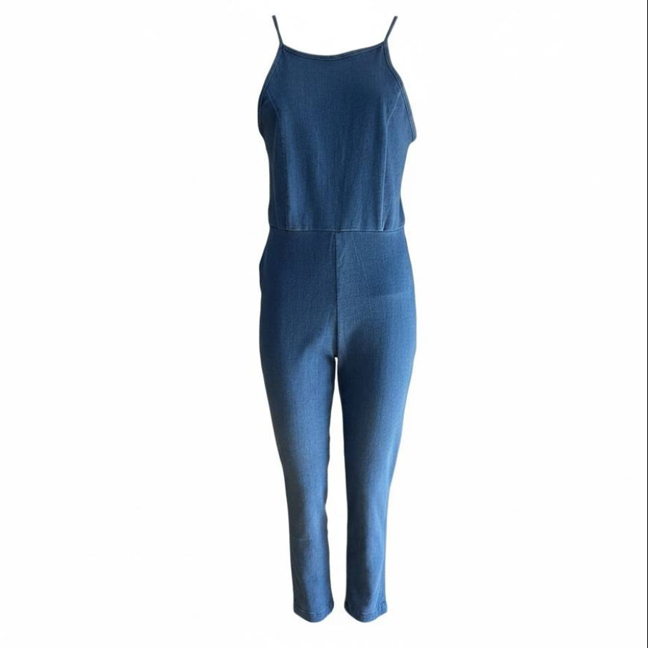 Body Overall de mezclilla delgada
