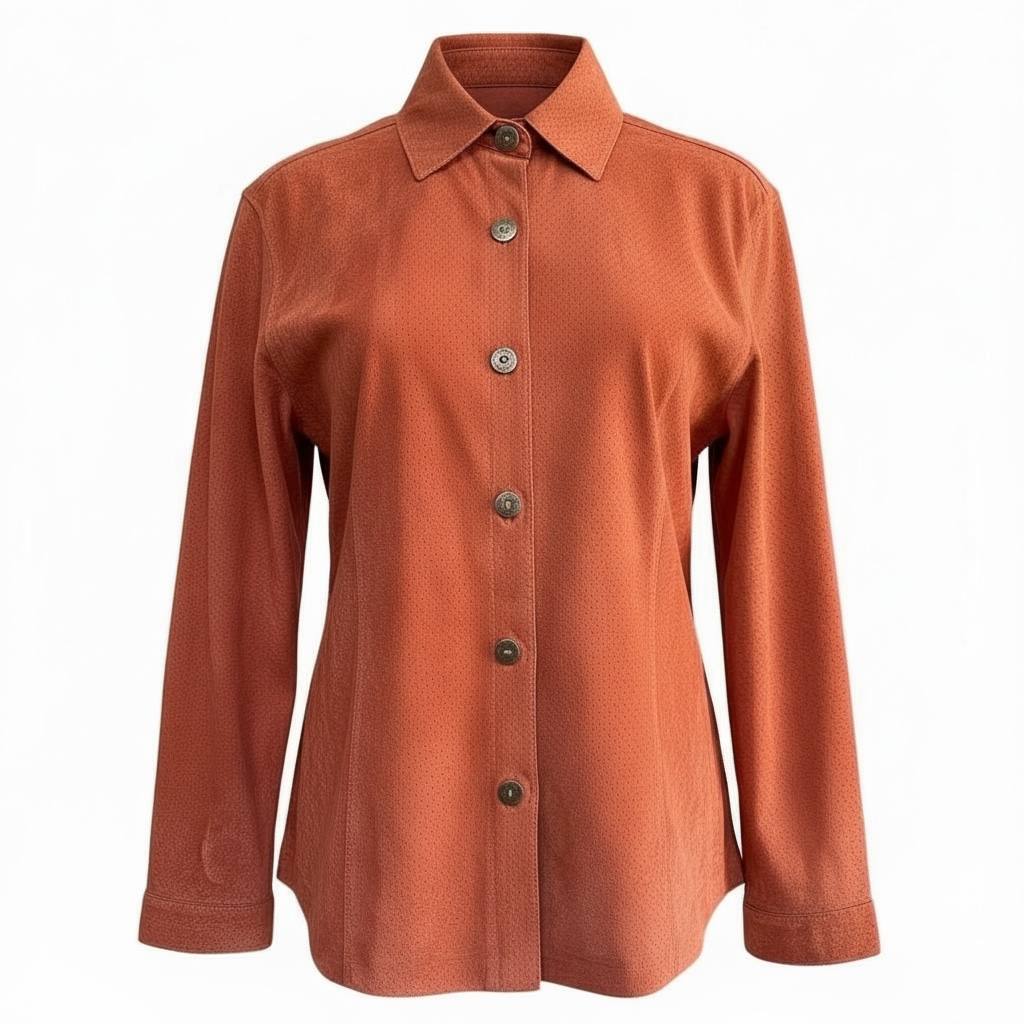 Camisa de cuero Chico´s