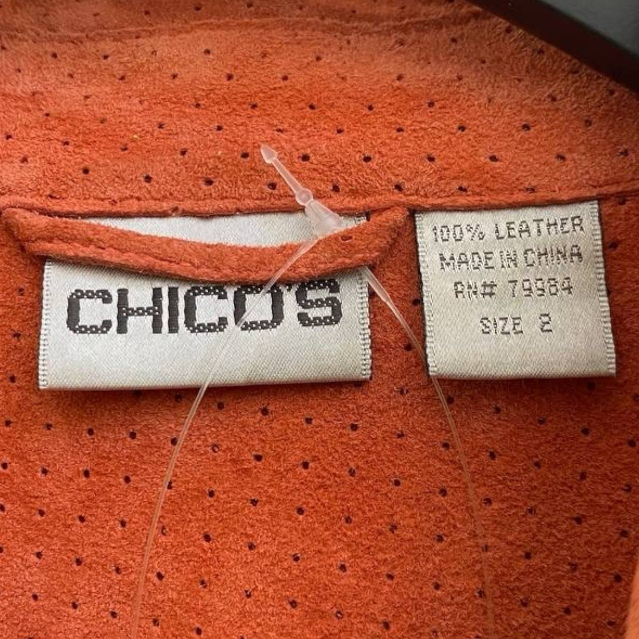 Camisa de cuero Chico´s
