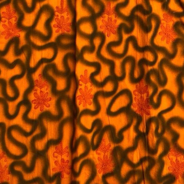 Kurta Tradicional de la India con tejido artesanal a mano