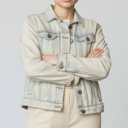 Chamarra de mezclilla Pull & bear