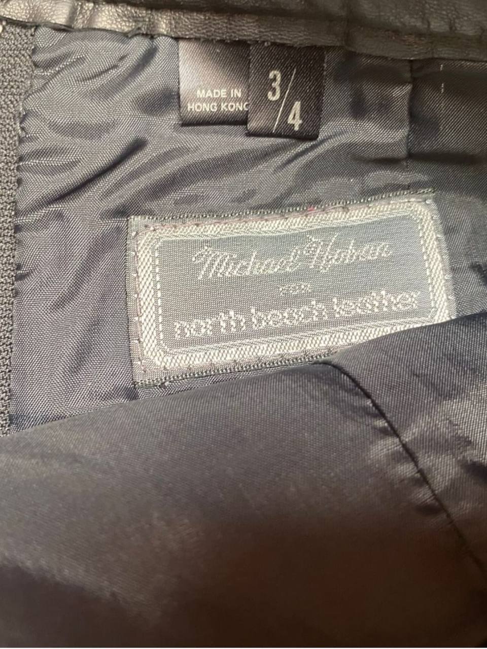 Falda de piel Michael Hoban