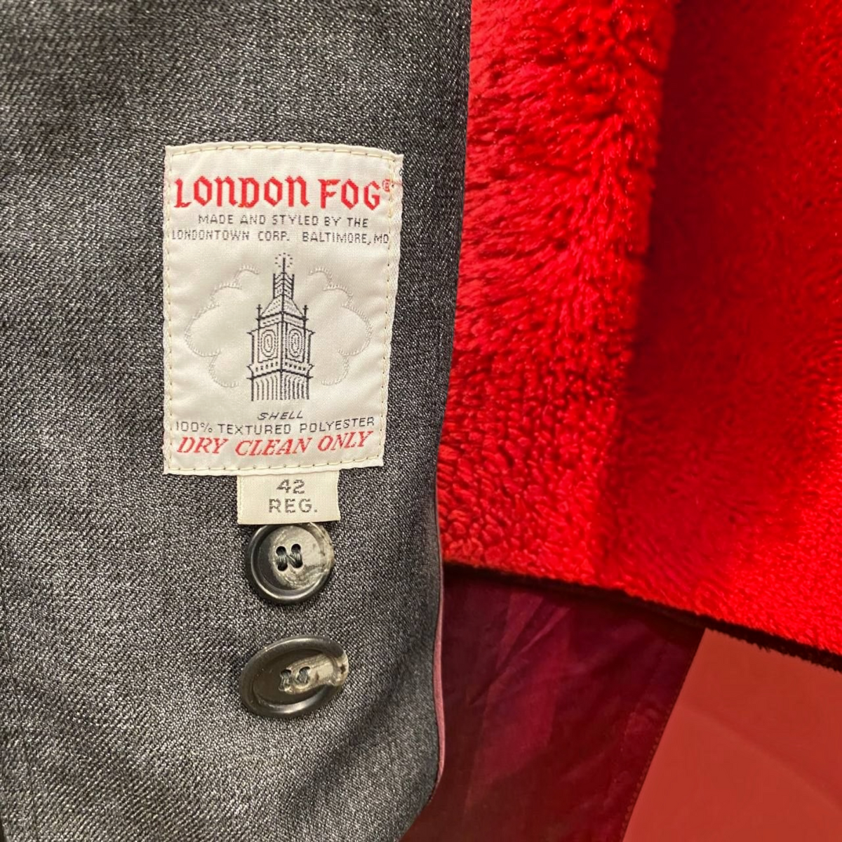Abrigo Vintage London Fog