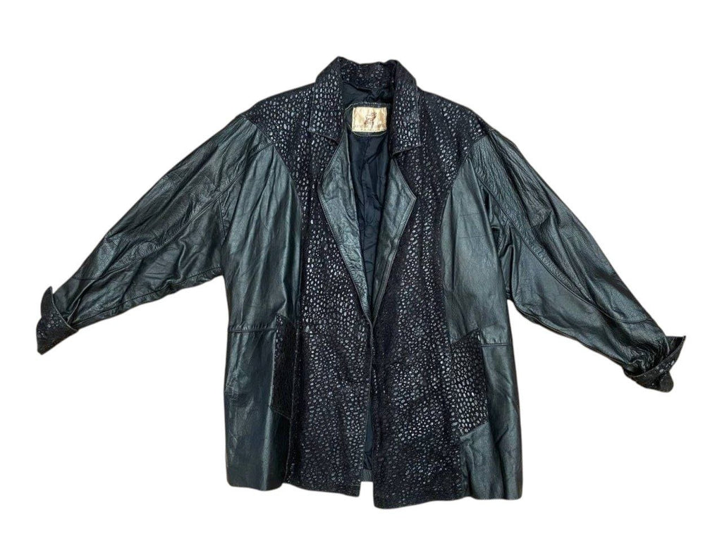 Abrigo de piel Vintage
