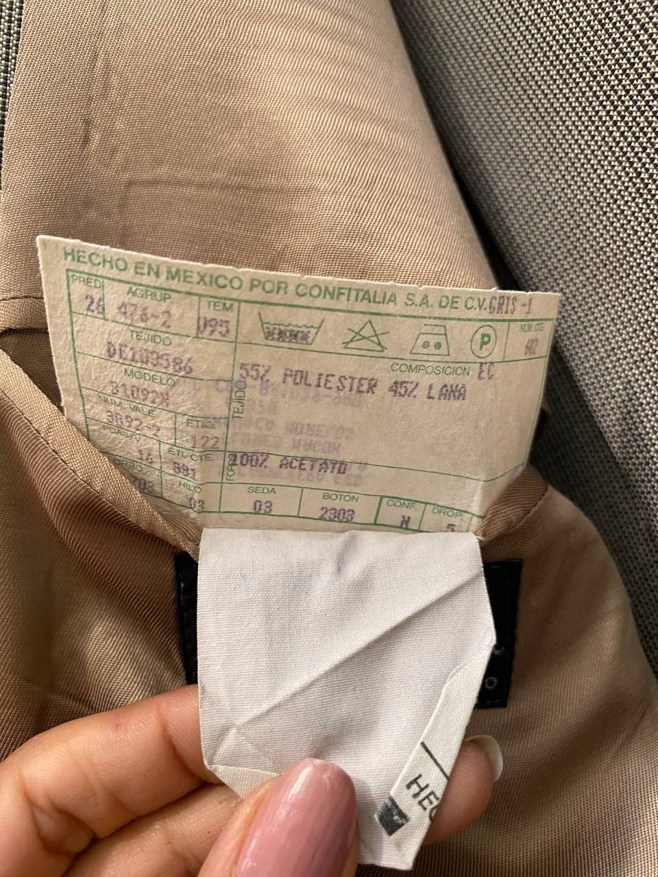 Traje Pierre Cardin