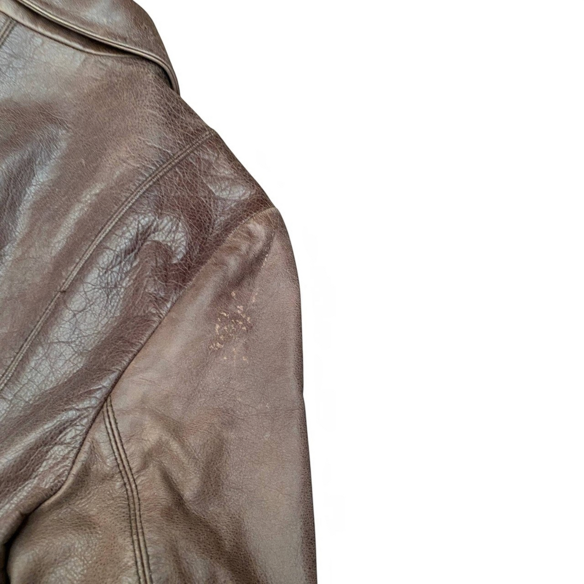 Abrigo Vintage de piel