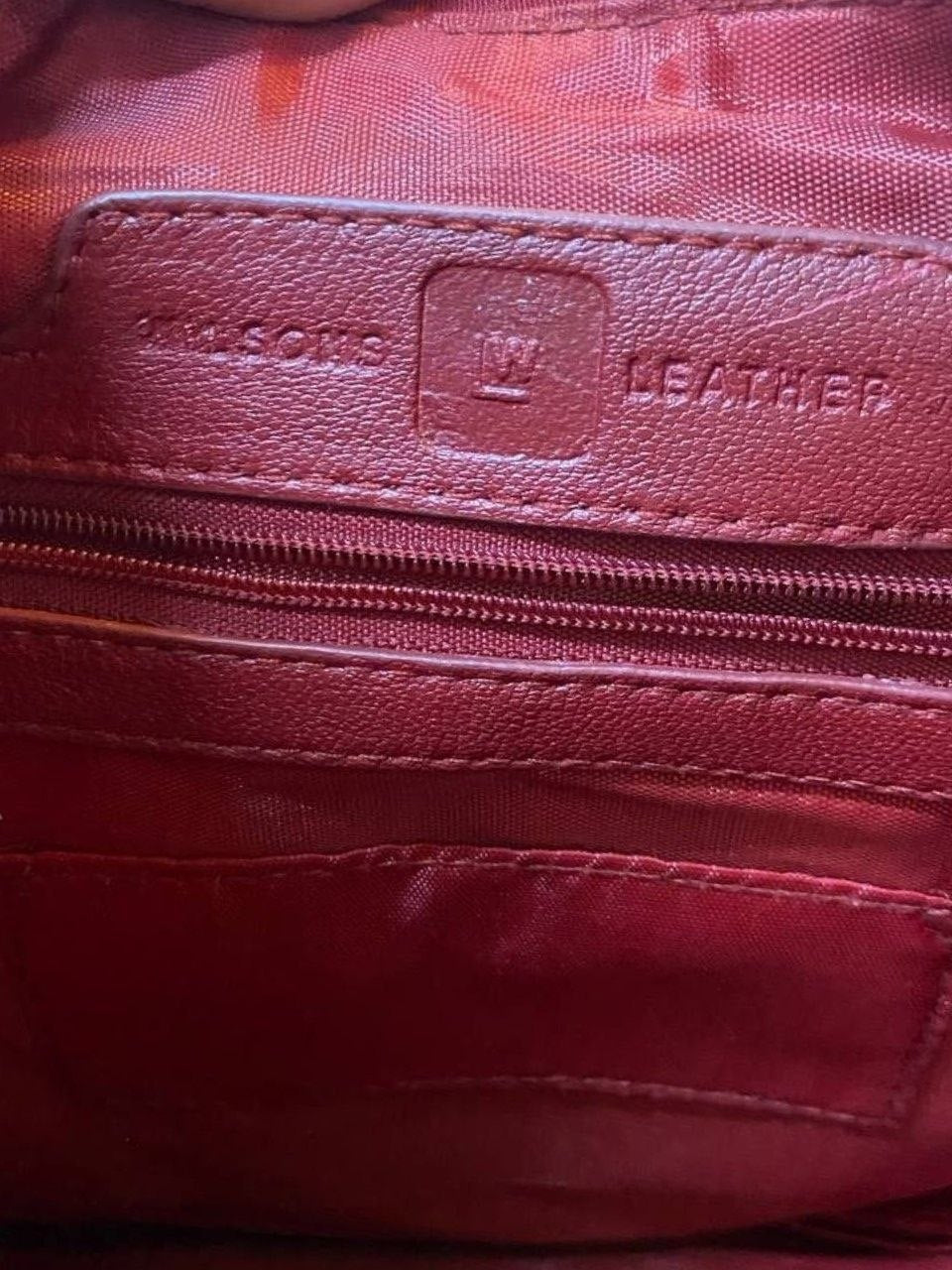 Bolso de piel Wilsons