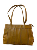 Bolso de hombro camel